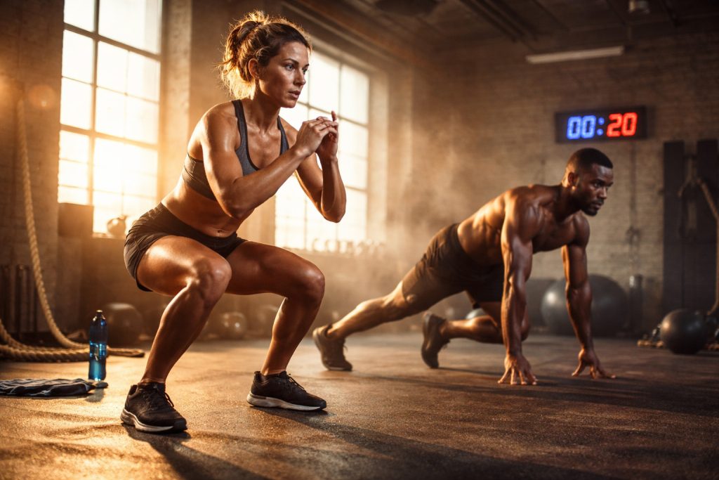 Тренировка по системе Табата максимум за 4 минуты